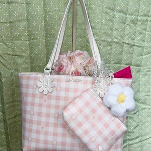 Viral TikTok Betsy Johnson Blush Pink Daisy Skull XO Totey Hard to Find